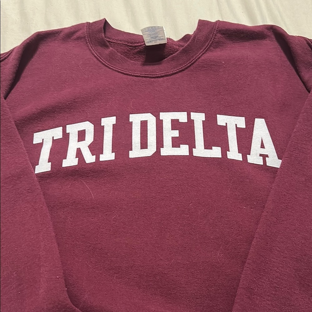 Gildan Maroon Crew Neck Sweater